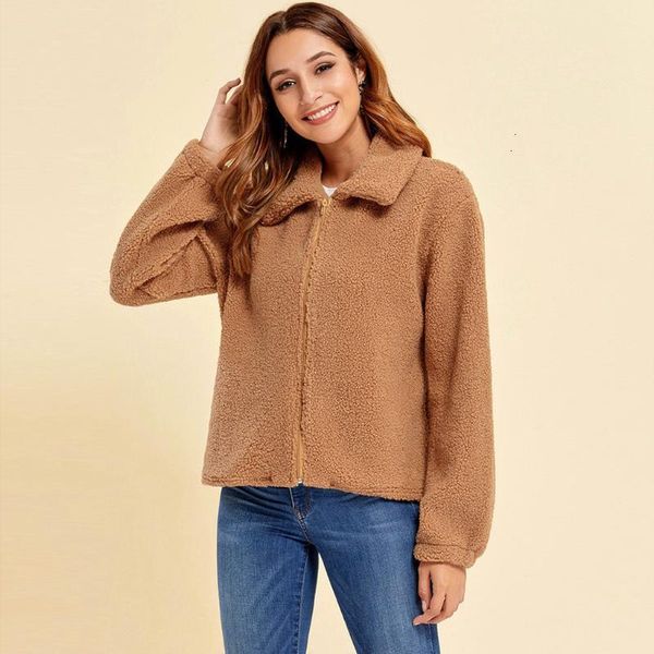 fashion cashmere jacket womens casual solid long sleeve short lapel design jacket winter warm fluffy teddy coat #xm4, Black;brown
fashion cashmere jacket womens casual solid long sleeve short lapel design jacket winter warm fluffy teddy coat #xm4, Black;brown