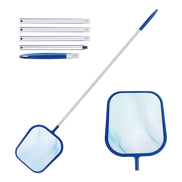 pool & accessories ly skimmer net with 5 section aluminum pole leaf mesh rake for spa pond swimming cleaning tool
pool & accessories ly skimmer net with 5 section aluminum pole leaf mesh rake for spa pond swimming cleaning tool