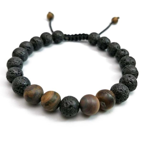 charm bracelets women men 8mm lava rock stone bead braiding weave adjustable bracelet for, Golden;silver
charm bracelets women men 8mm lava rock stone bead braiding weave adjustable bracelet for, Golden;silver
