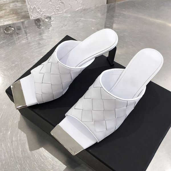 80% off store online summer strange style high heels fashion metal square toes genuine leather handmade weave slippers woman leisure vacatio, Black
80% off store online summer strange style high heels fashion metal square toes genuine leather handmade weave slippers woman leisure vacatio, Black