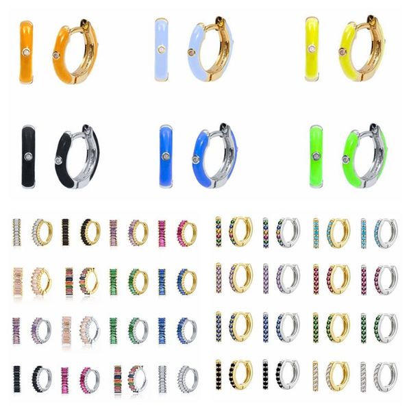 hoop & huggie aide drop oil 925 sterling silver rainbow zircon small earrings for women turquoise/lavender/green/circle earring, Golden;silver
hoop & huggie aide drop oil 925 sterling silver rainbow zircon small earrings for women turquoise/lavender/green/circle earring, Golden;silver