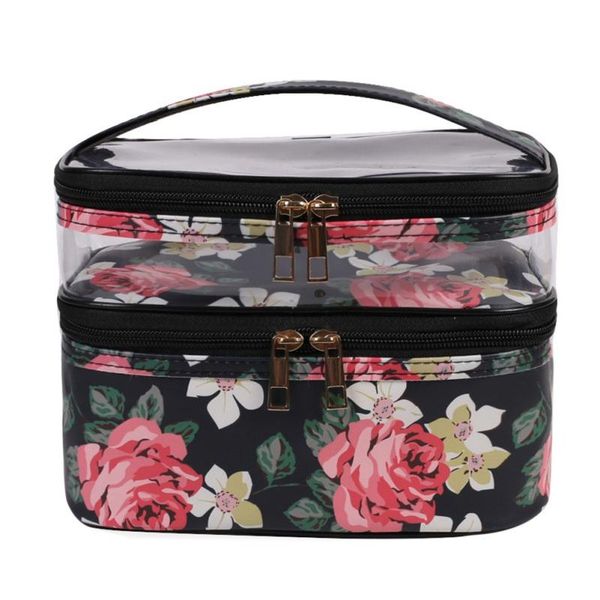 makeup brushes double layer travel cosmetic cases bags clear water-resistant case toiletry bag
makeup brushes double layer travel cosmetic cases bags clear water-resistant case toiletry bag