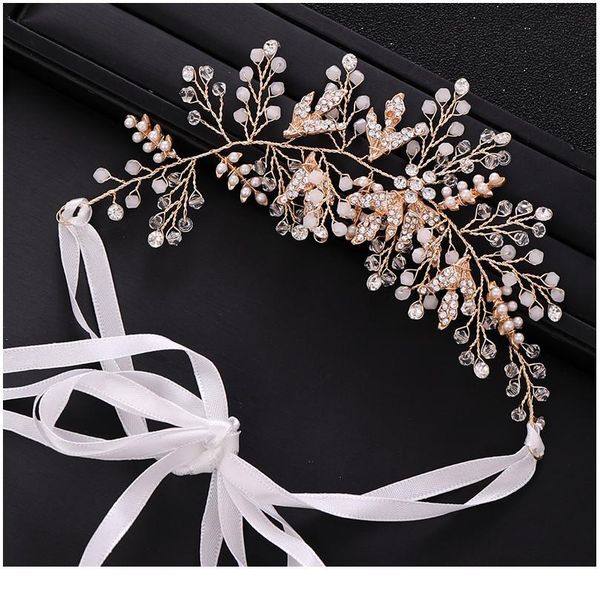 new retro gold pearl crystal bridal hair accessories headband wedding dress headdress flower wedding hair accessories jllooq, Silver
new retro gold pearl crystal bridal hair accessories headband wedding dress headdress flower wedding hair accessories jllooq, Silver