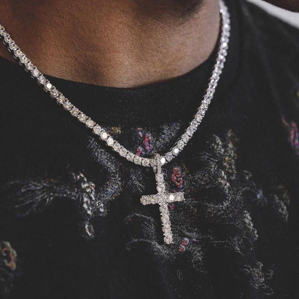 pendant necklaces hip hop cross necklace for men women gold silver color zircon tennis chain iced out bling jewelry fashion gift
pendant necklaces hip hop cross necklace for men women gold silver color zircon tennis chain iced out bling jewelry fashion gift