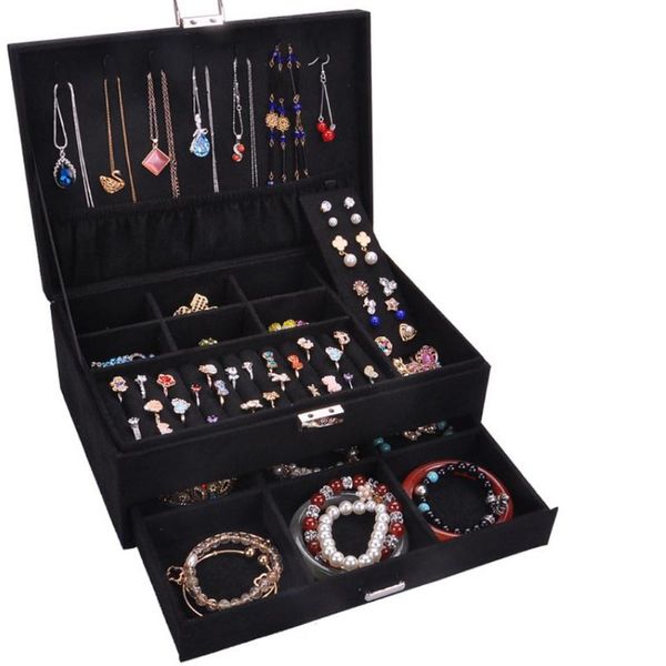 bathroom storage & organization makeup organizer cosmetic double lock jewelry necklace box for women penteadeira case cosmetics
bathroom storage & organization makeup organizer cosmetic double lock jewelry necklace box for women penteadeira case cosmetics
