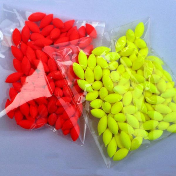 fishing accessories 100pcs float rice bobber floating beans red/yellow striking tip srigging terminal
fishing accessories 100pcs float rice bobber floating beans red/yellow striking tip srigging terminal