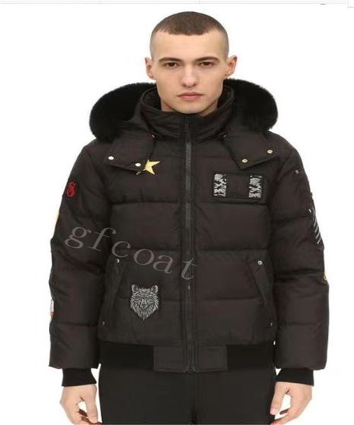 winter jackets men's canada coat hooded classic thick down jacket man parka keep warm men outerwear clothes homme parkas doudoun, Black
winter jackets men's canada coat hooded classic thick down jacket man parka keep warm men outerwear clothes homme parkas doudoun, Black