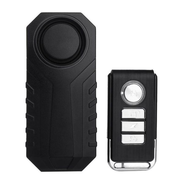 alarm systems 113db loud wireless bicycle anti-theft waterproof door/ window vibration intelligent remote control sensor
alarm systems 113db loud wireless bicycle anti-theft waterproof door/ window vibration intelligent remote control sensor