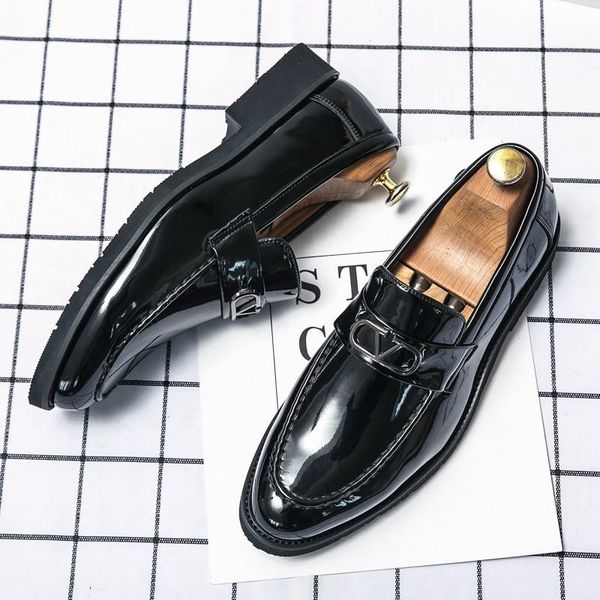 dress shoes couro de patente do plutônio masculino brilhante costurado camurça salto baixo confortável moda diária negócios sapatos v0fn, Black
dress shoes couro de patente do plutônio masculino brilhante costurado camurça salto baixo confortável moda diária negócios sapatos v0fn, Black