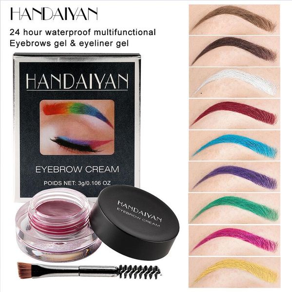 handaiyan 3g eyebrow enhancers natural waterproof long lasting eyes gel cream makeup with brush cosmetic for cosplay
handaiyan 3g eyebrow enhancers natural waterproof long lasting eyes gel cream makeup with brush cosmetic for cosplay