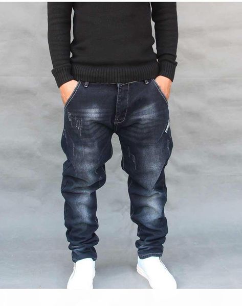 fashion hip hop harem jeans mens jogger pants jeans long stretch loose baggy denim blue trousers designer men clothes
fashion hip hop harem jeans mens jogger pants jeans long stretch loose baggy denim blue trousers designer men clothes