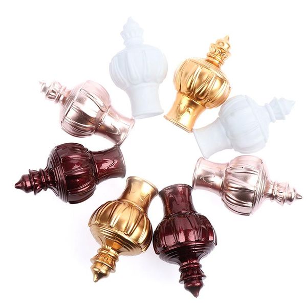 2pcs/set decorative window curtain rod end heads home curtain rod finials decoration accessories supplies
2pcs/set decorative window curtain rod end heads home curtain rod finials decoration accessories supplies
