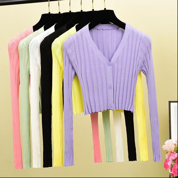 knit crop women v neck knitted casual short sweaters cardigans lady knitting thin summer cardigan outwear for female, White;black
knit crop women v neck knitted casual short sweaters cardigans lady knitting thin summer cardigan outwear for female, White;black