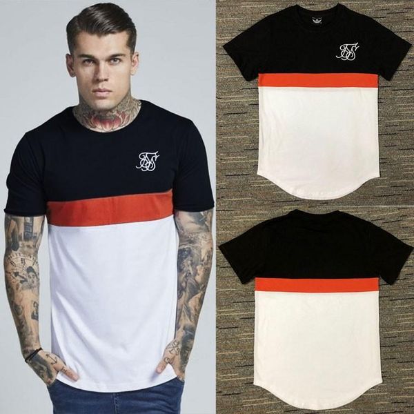 men fashion summer ss sik silk west sik silk men casual hip hop irregular curved hem short sleeved splicing t shirt m-2xl, White;black
men fashion summer ss sik silk west sik silk men casual hip hop irregular curved hem short sleeved splicing t shirt m-2xl, White;black