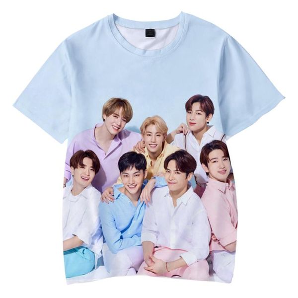 women's t-shirt korean fashion kpop g0t7 3d hip hop tshirt men/women short sleeve kids tee shirt femme harajuku streetwear children, White
women's t-shirt korean fashion kpop g0t7 3d hip hop tshirt men/women short sleeve kids tee shirt femme harajuku streetwear children, White