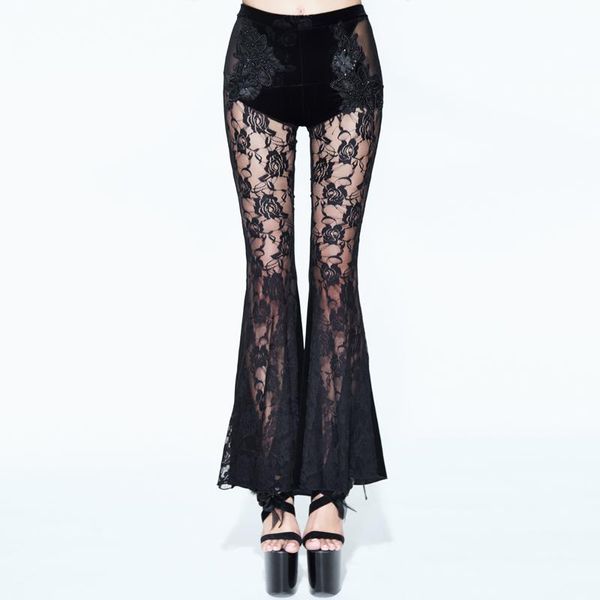 women's pants & capris eva lady gothic flare see through elastic high waist skinny trousers, Black;white
women's pants & capris eva lady gothic flare see through elastic high waist skinny trousers, Black;white