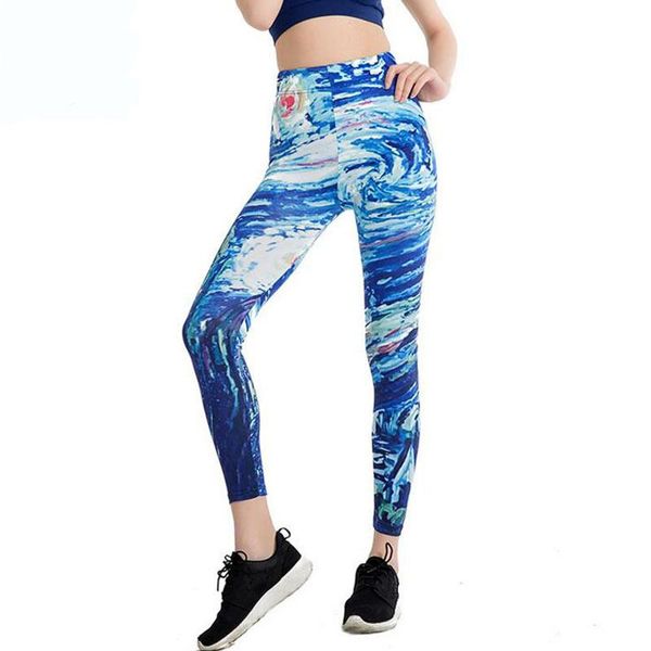 women's leggings nducjsi women digital printing workout high waist push up mujer fitness trousers, Black
women's leggings nducjsi women digital printing workout high waist push up mujer fitness trousers, Black