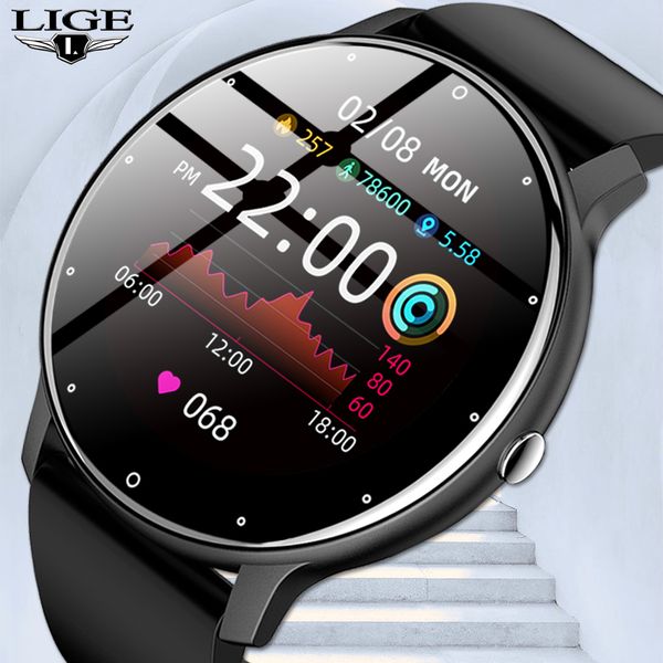 lige 2021 fashion smart watch men fitness bracelet heart rate blood pressure monitoring sports tracker smartwatch gift for womeng, Slivery;brown
lige 2021 fashion smart watch men fitness bracelet heart rate blood pressure monitoring sports tracker smartwatch gift for womeng, Slivery;brown