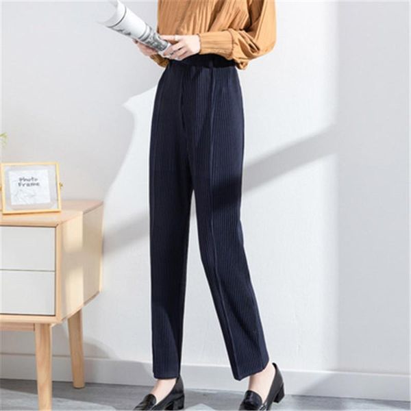 women's pants & capris miyake fold straight-leg 2021 autumn and winter fashion loose tight plus size casual, Black;white
women's pants & capris miyake fold straight-leg 2021 autumn and winter fashion loose tight plus size casual, Black;white
