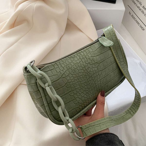 fashion chain small handbags for women pattern leather ladi baguette shoulder bags vintage female armpit purse bag
fashion chain small handbags for women pattern leather ladi baguette shoulder bags vintage female armpit purse bag