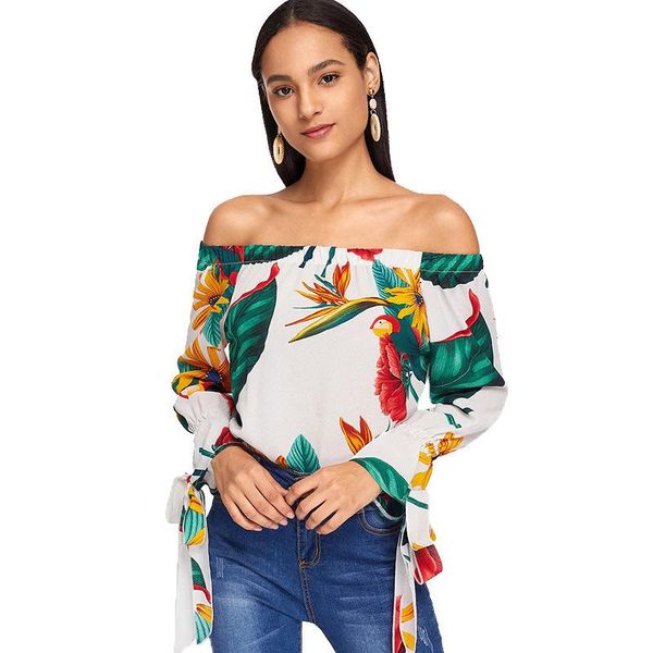 2021 women off shoulder floral print lacing boho blouse lantern sleeve shirt autumn long sleeve casual shirt clothing, White
2021 women off shoulder floral print lacing boho blouse lantern sleeve shirt autumn long sleeve casual shirt clothing, White