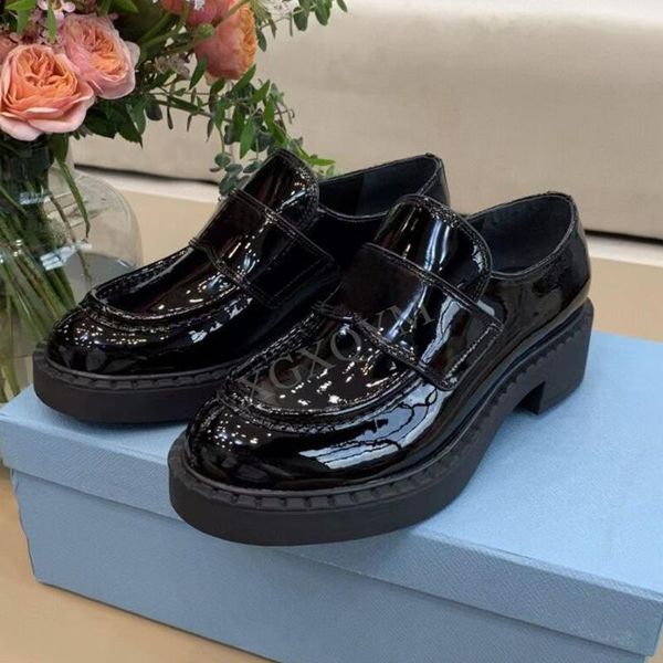 dress shoes autumn women platform loafer cow leather penny british style round toe sewing slip on ladies chunky heel handmade, Black
dress shoes autumn women platform loafer cow leather penny british style round toe sewing slip on ladies chunky heel handmade, Black