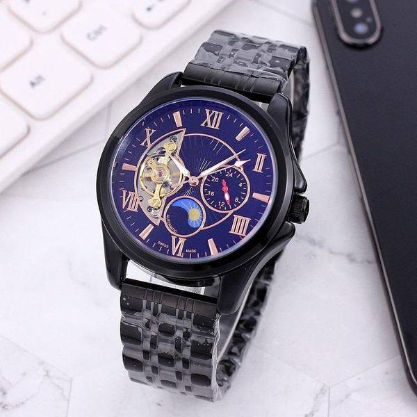 2021 new luxury mens watches large flywheel five stitches automatic mechanical watch designer watches omg brand steel strap, Slivery;brown
2021 new luxury mens watches large flywheel five stitches automatic mechanical watch designer watches omg brand steel strap, Slivery;brown