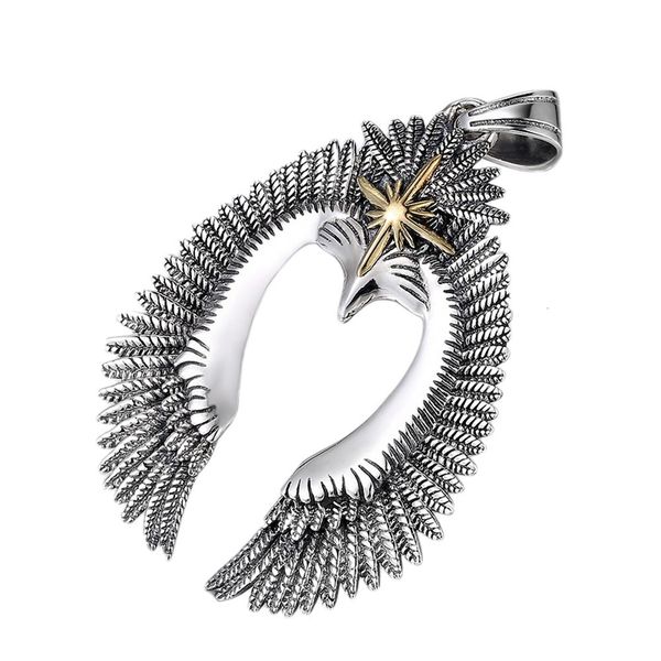 2021 new real solid s925 sterling sier trendy wings eagle personality and fashion sweater chain man pendant sovs, Silver
2021 new real solid s925 sterling sier trendy wings eagle personality and fashion sweater chain man pendant sovs, Silver