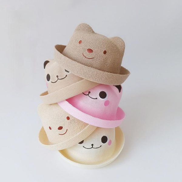 wide brim hats summer children hat cute animals straw cap for boys panama sun baby caps, Blue;gray
wide brim hats summer children hat cute animals straw cap for boys panama sun baby caps, Blue;gray