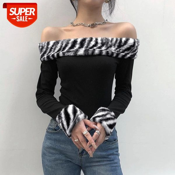 slash neck one piece y2k bodysuit with zebra fur women winter 2020 harajuku long sleeve open crotch female body party club #ma59, White
slash neck one piece y2k bodysuit with zebra fur women winter 2020 harajuku long sleeve open crotch female body party club #ma59, White