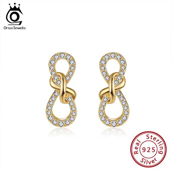 orsa jewels geometric 14k gold infinity love stud earrings for women silver 925 jewelry accessoreis 2021 female bijoux ose337, Golden;silver
orsa jewels geometric 14k gold infinity love stud earrings for women silver 925 jewelry accessoreis 2021 female bijoux ose337, Golden;silver