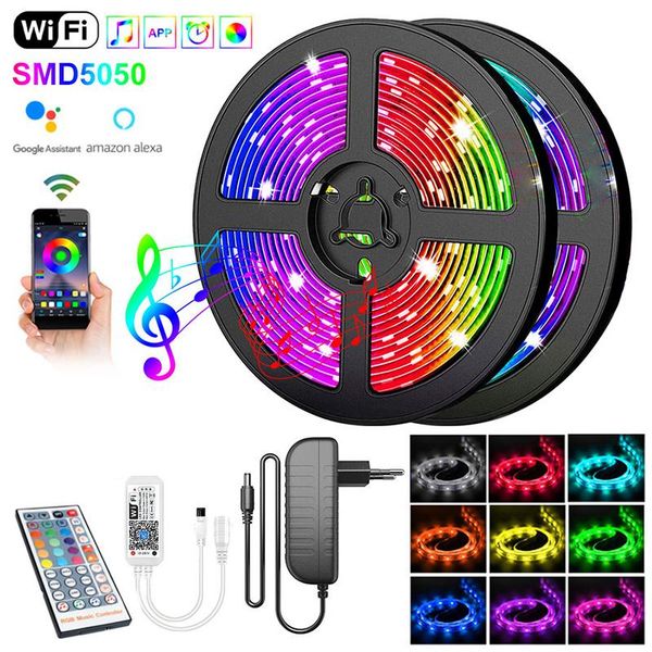 strips vogliovoi 5m-30m led strip light mini wifi rgb smd ribbon diode tape app ir 44keys controller
strips vogliovoi 5m-30m led strip light mini wifi rgb smd ribbon diode tape app ir 44keys controller