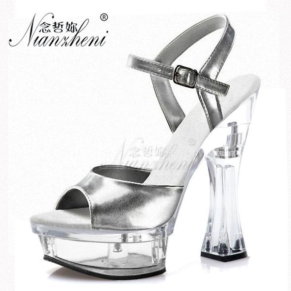sandals 14cm super high heeled shoes fashion shallow patent leather concise women's 6 inches fetish models party stage show, Black
sandals 14cm super high heeled shoes fashion shallow patent leather concise women's 6 inches fetish models party stage show, Black