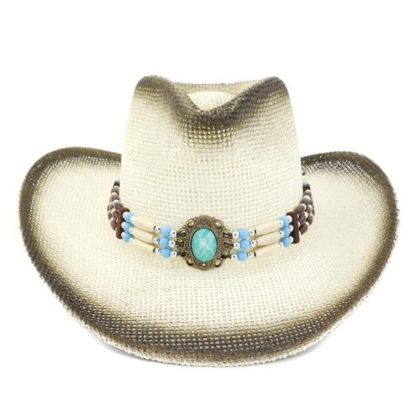 wide brim hats sun hat for women summer fashion personality cowboy straw outdoor travel seaside beach hathz101, Blue;gray
wide brim hats sun hat for women summer fashion personality cowboy straw outdoor travel seaside beach hathz101, Blue;gray