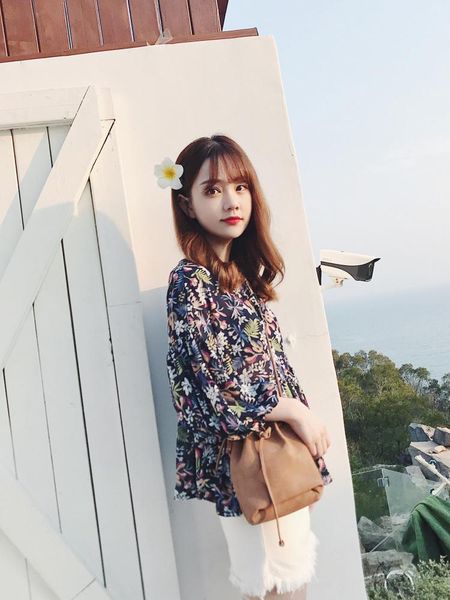 women's blouses & shirts spring and summer south korea sweet countryside floral print bowknot lantern sleeve loose baby shirt girl, White
women's blouses & shirts spring and summer south korea sweet countryside floral print bowknot lantern sleeve loose baby shirt girl, White