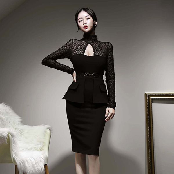 new arrival fashion spring party women ol temperament personality perspective lace stitching slim pencil dress qq3f, White;black
new arrival fashion spring party women ol temperament personality perspective lace stitching slim pencil dress qq3f, White;black