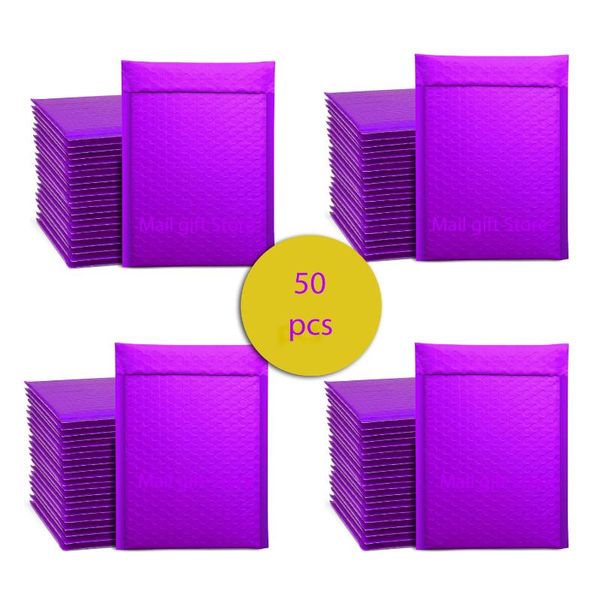 packing bags 50pcs purple mailer poly bubble padded mailing envelopes for gift self bag packaging black white and pink
packing bags 50pcs purple mailer poly bubble padded mailing envelopes for gift self bag packaging black white and pink
