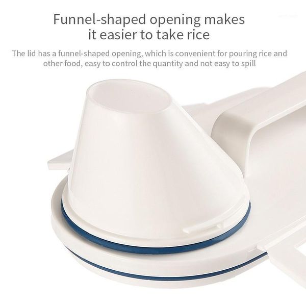 transparent rotary storage sealed moisture-proof kitchen tank rotating millet barrel rice pot grain cereal box bottles & jars
transparent rotary storage sealed moisture-proof kitchen tank rotating millet barrel rice pot grain cereal box bottles & jars