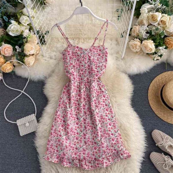 women fashion seaside ins sweet floral print dress female sleeveless vestidos l971 210527, Black;gray
women fashion seaside ins sweet floral print dress female sleeveless vestidos l971 210527, Black;gray