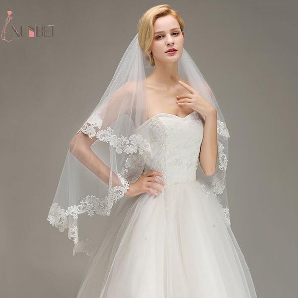 bridal veils voile mariage short elbow two layers wedding veil with comb lace edge ivory accessories veu de noiva, Black
bridal veils voile mariage short elbow two layers wedding veil with comb lace edge ivory accessories veu de noiva, Black