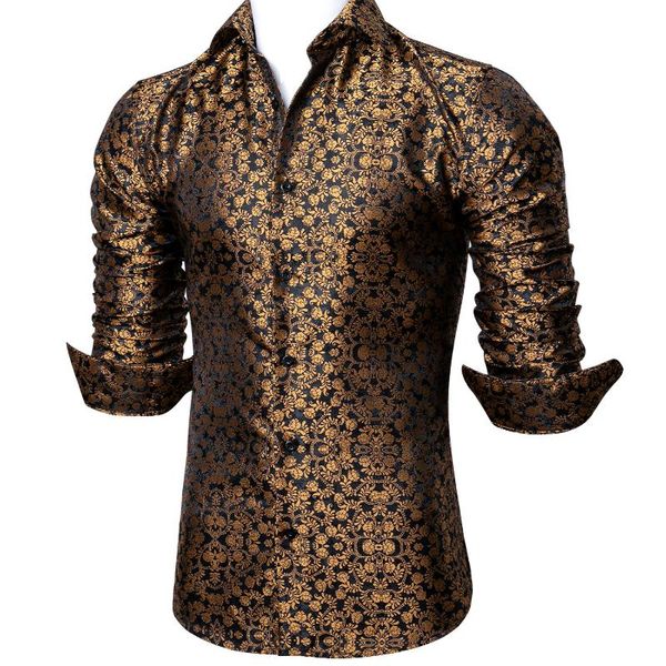 men's casual shirts luxury gold silk shirt men vintage long sleeve paisley floral spring autumn fit-dress party male barry.wang, White;black
men's casual shirts luxury gold silk shirt men vintage long sleeve paisley floral spring autumn fit-dress party male barry.wang, White;black