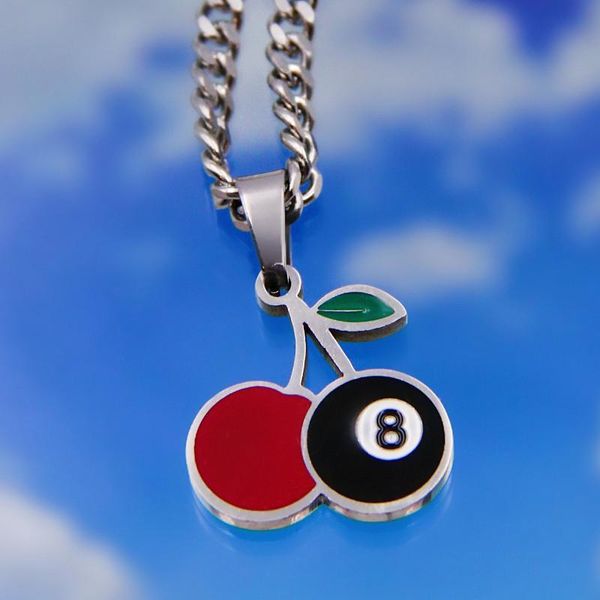 pendant necklaces punk vintage cherry black 8 necklace for women girl metal alloy clavicle chain choker fashion jewelry gifts, Silver
pendant necklaces punk vintage cherry black 8 necklace for women girl metal alloy clavicle chain choker fashion jewelry gifts, Silver