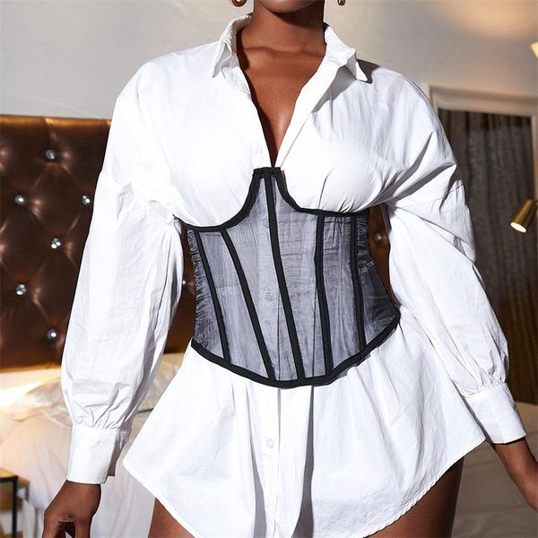 belts hirigin mesh sheer see through waistbands streetwear 2021 black color back lace-up bustiers corsets underbust, Black;brown
belts hirigin mesh sheer see through waistbands streetwear 2021 black color back lace-up bustiers corsets underbust, Black;brown