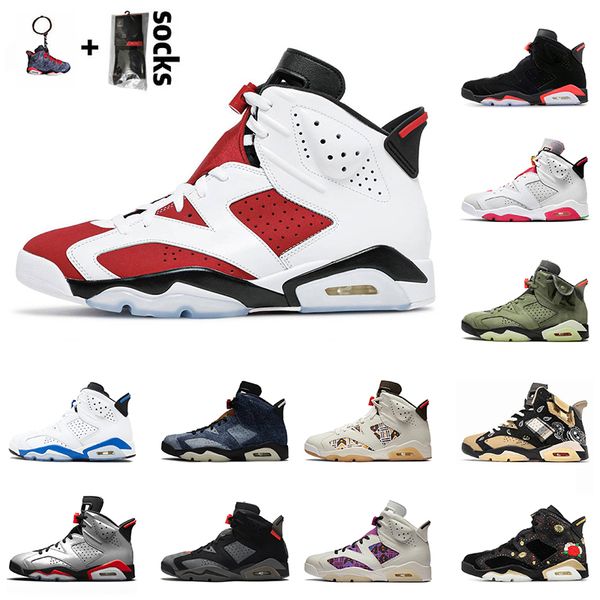 2021 new retro mens 6s basketball shoes jumpman sports carmine cactus jack gs black infrared unc dmp quai womens trainers sneakers 36-47, White;red
2021 new retro mens 6s basketball shoes jumpman sports carmine cactus jack gs black infrared unc dmp quai womens trainers sneakers 36-47, White;red