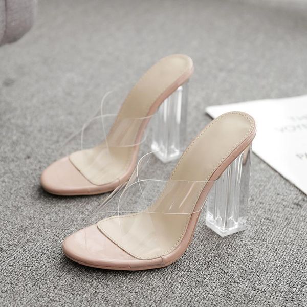 slippers 2021 summer shoes woman sandals pvc jelly crystal heel transparent clear high heels pumps size 35-42, Black
slippers 2021 summer shoes woman sandals pvc jelly crystal heel transparent clear high heels pumps size 35-42, Black