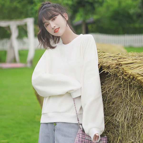 new harajuku 2021 sweet color oversize female sweatshirt winter k-pop loose style velo thickening sweaters for teenagers xv1t, Black
new harajuku 2021 sweet color oversize female sweatshirt winter k-pop loose style velo thickening sweaters for teenagers xv1t, Black