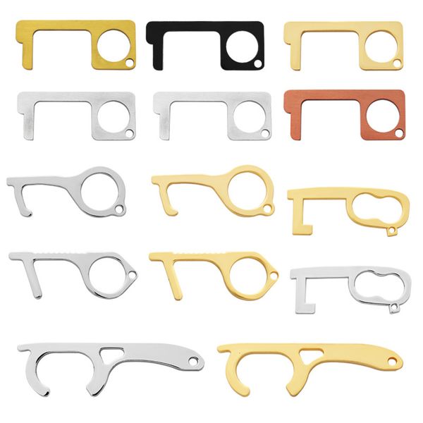 metal edc door opener key chain pendant epidemic anti touch
metal edc door opener key chain pendant epidemic anti touch