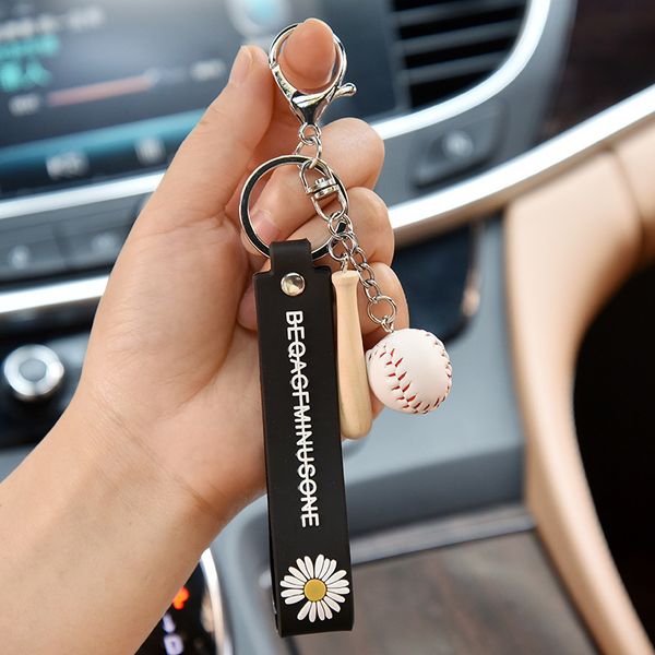 2021 fashion keychain creative little daisy key chain bag skin rope pendant baseball fans small gifts sports souvenirs, Silver
2021 fashion keychain creative little daisy key chain bag skin rope pendant baseball fans small gifts sports souvenirs, Silver