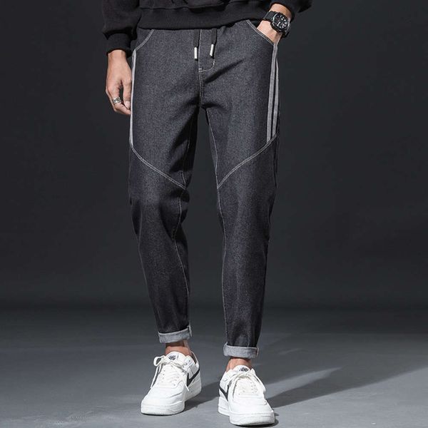 autumn jeans men's brand loose fit harlan small foot casual korean fashion youth straight pants, Blue
autumn jeans men's brand loose fit harlan small foot casual korean fashion youth straight pants, Blue