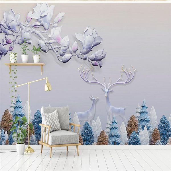 wallpapers european 3d custom wall murals florals po walls papers tree forest elk home decor for living room bedroom
wallpapers european 3d custom wall murals florals po walls papers tree forest elk home decor for living room bedroom